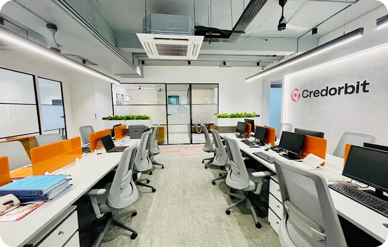 Credorbit office collaboration area