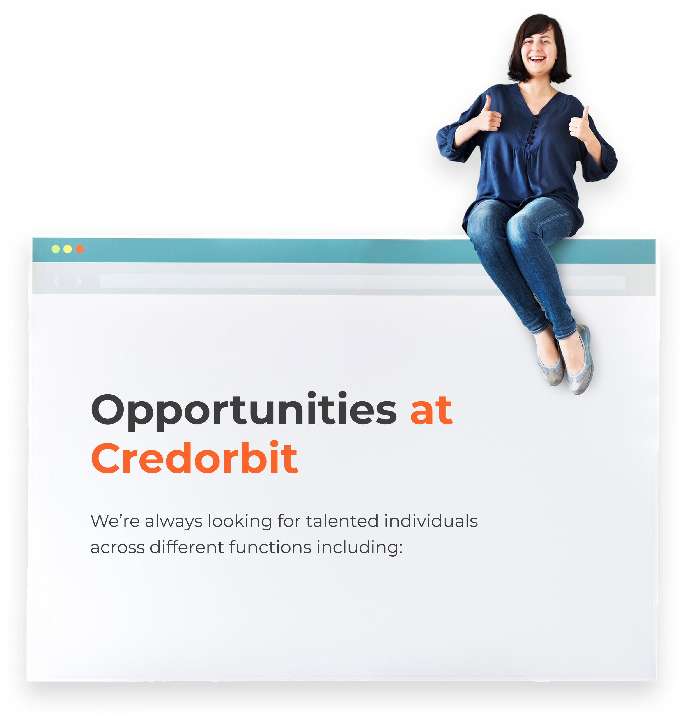 Credorbit careers opportunity illustration