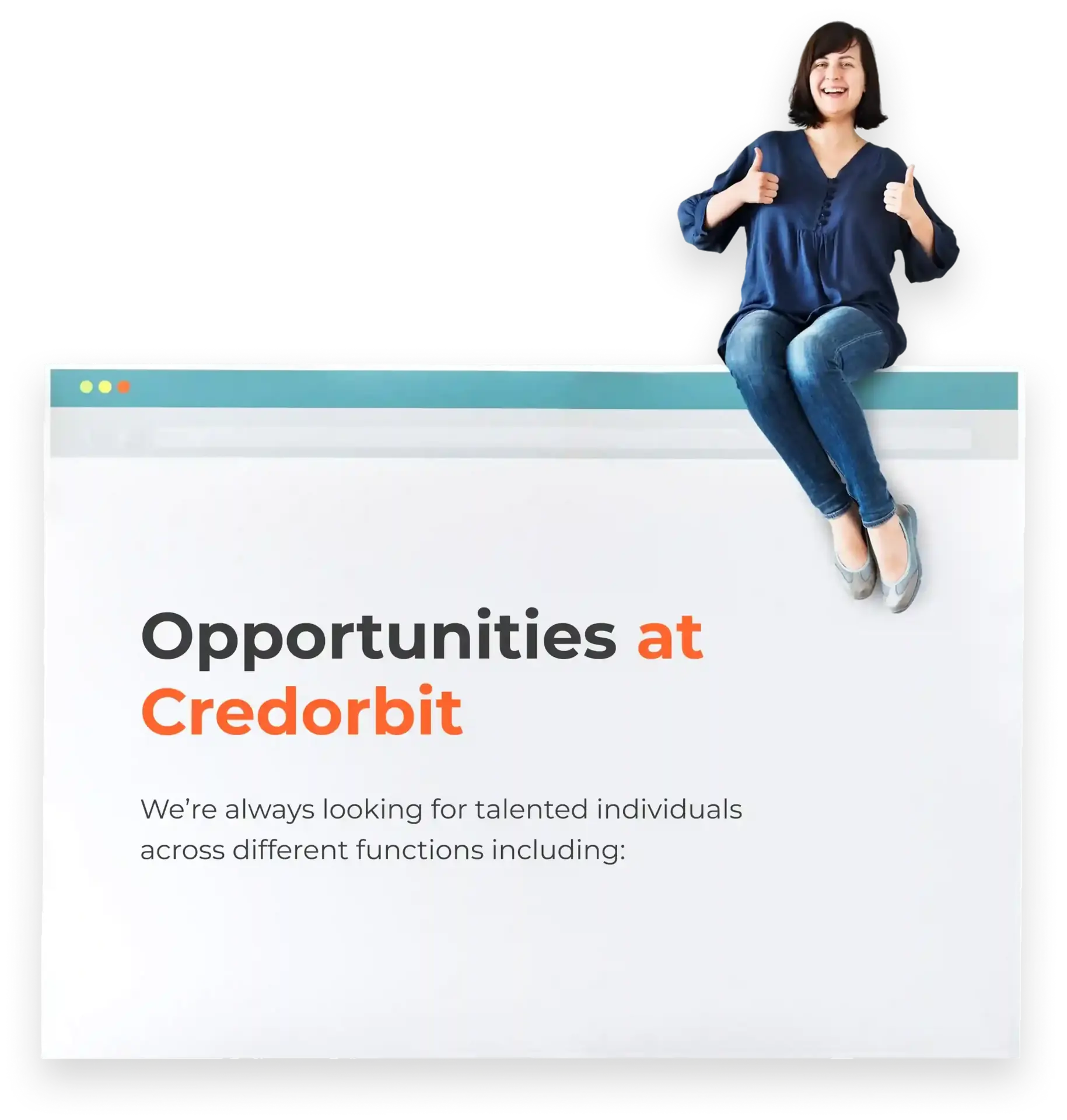 Credorbit careers opportunity illustration