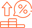 Fixed interest rates in most cases